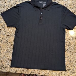 Claiborne Black Polo Shirt